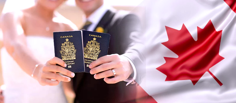 اخذ پاسپورت کانادا از طریق ازدواج با فرد کانادایی