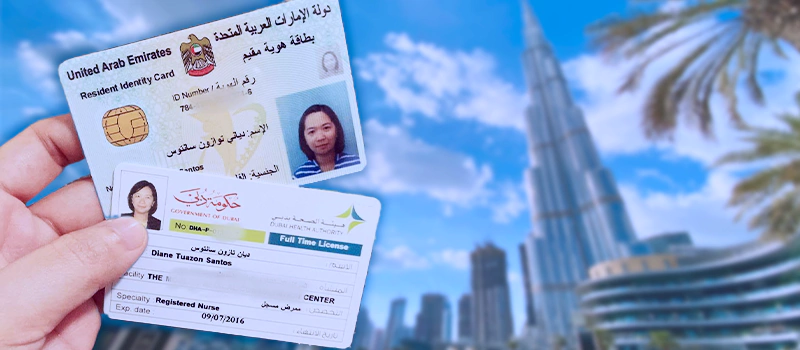 کارت آزمون پرومتریک دبی مجوز ورود کادر درمان به دبی است