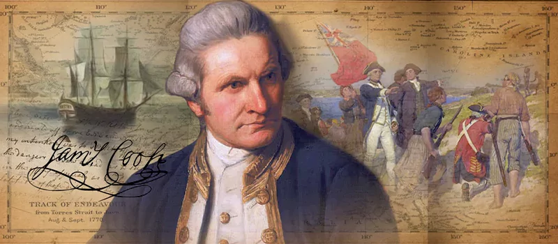 کشف استرالیا توسط جیمز کوک
