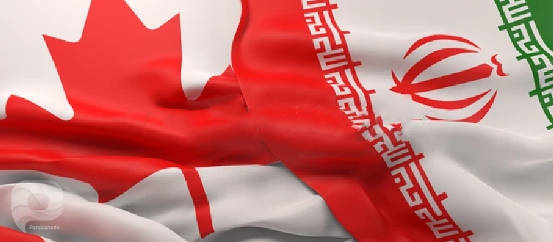 پرچم ایران پرچم کانادا