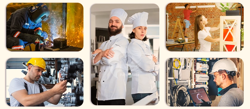 مشاغل پرتقاضا اسکیل ترید کانادا