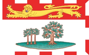 پرچم پرنس ادوارد کانادا