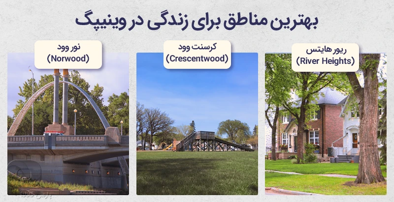 بهترین مناطق برای زندگی خانوادهها در وینیپگ کانادا