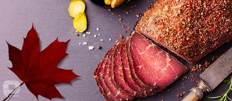 گوشت گاو دودی مونترال (Montreal Smoked Beef)