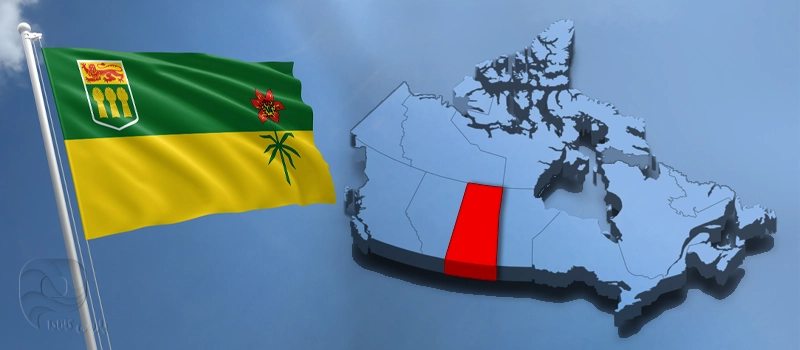 ساسکاچوان روی نقشه