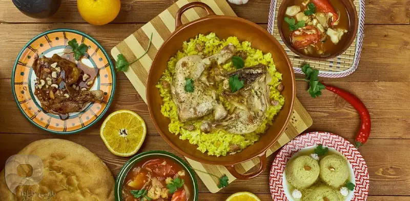 تصویر غذای محلی عمان به نام مجبوس
