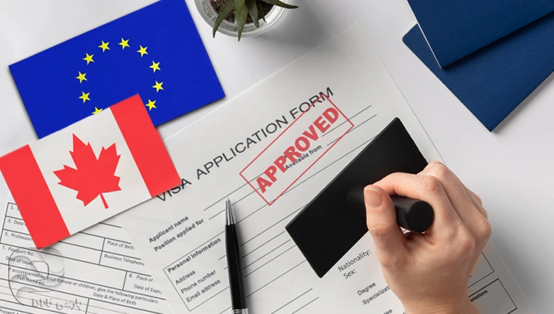 درخواست ویزاهای کانادا با سابقه ویزای شینگن