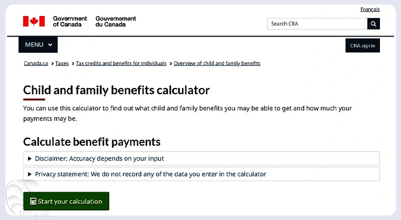 محاسبه کمک هزینه فرزند در کانادا