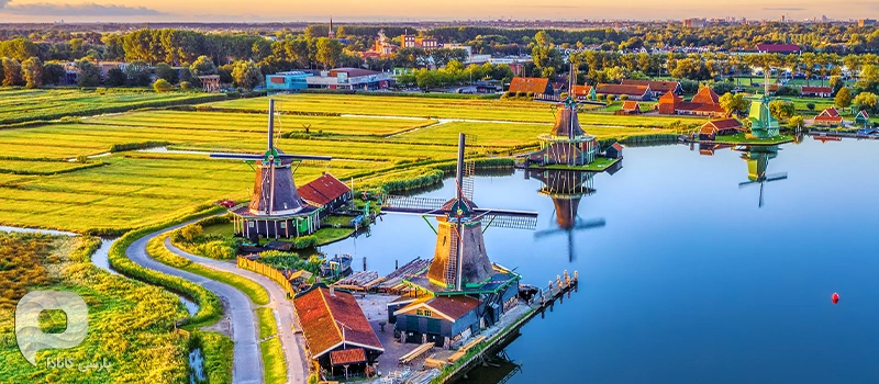 تصویری از طبیعت هلند