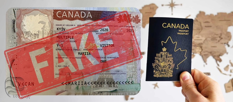 ویزای تقلبی یکی از روش های مهاجرت غیر قانونی به کانادا است