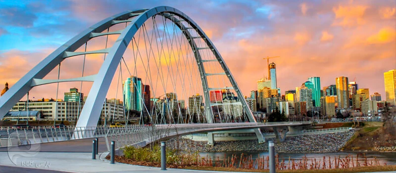 پل walterdale در ادمونتون آلبرتا