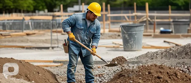 کار جنرال در کانادا - کارگر ساختمانی