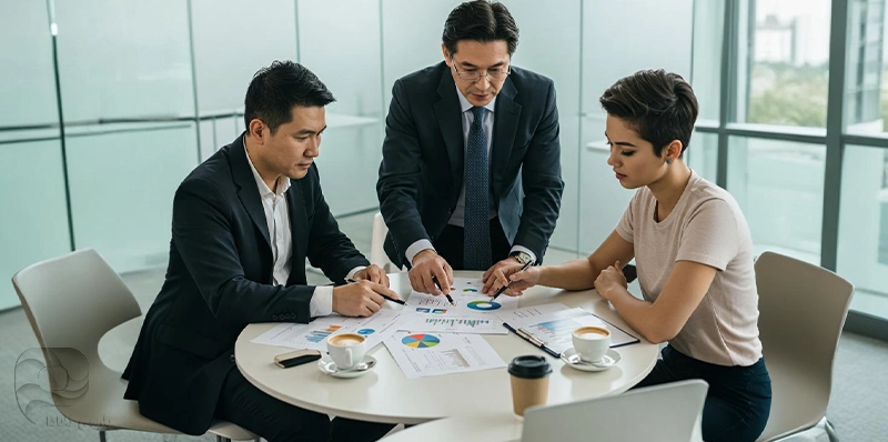 جلسه بررسی طرح کسب‌وکار برای دریافت وام