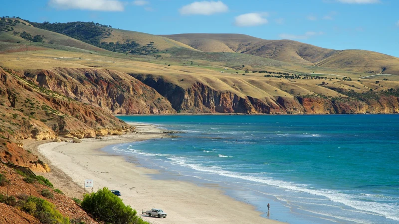 ساحل اَلدینگا (Aldinga Beach)