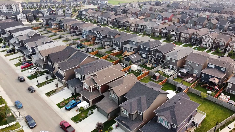 تصویری از خانههای کانادا