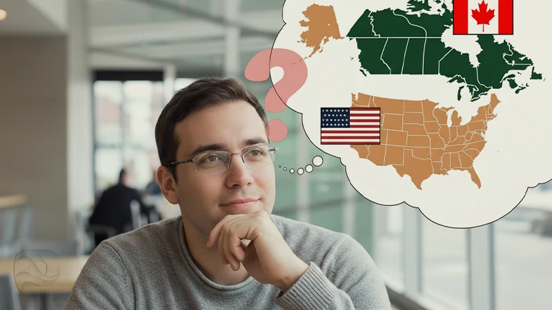 مقایسه دو کشور کانادا و امریکا برای مهاجرت