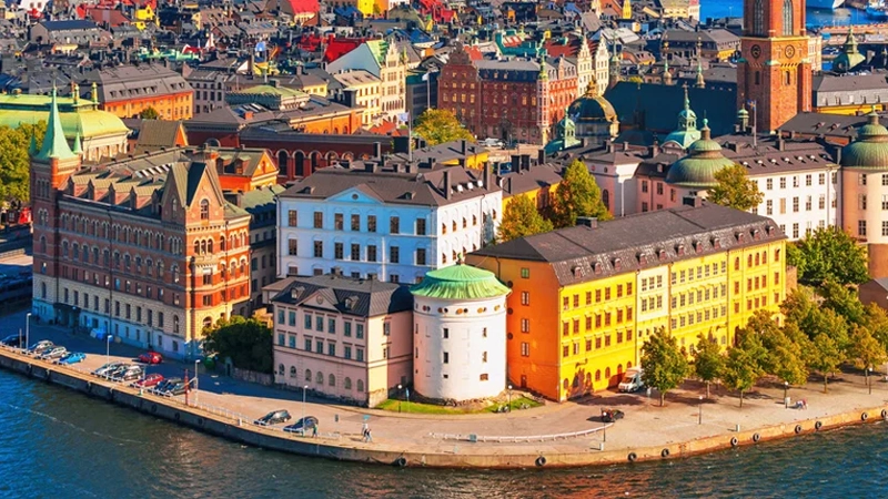 تصویری از شهری در فنلاند