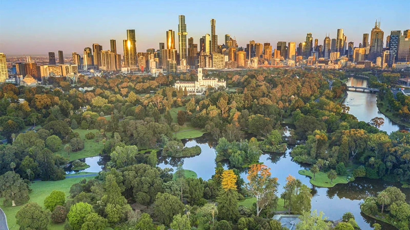 باغ رویال باتونیک (Royal Botanic Gardens) ملبورن