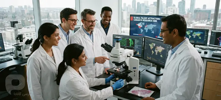 جذب پژوهشگران بینالمللی در کانادا