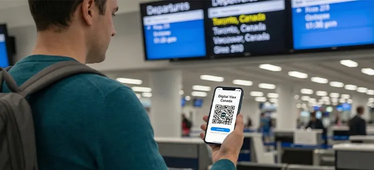 آزمایش ویزای دیجیتال کانادا